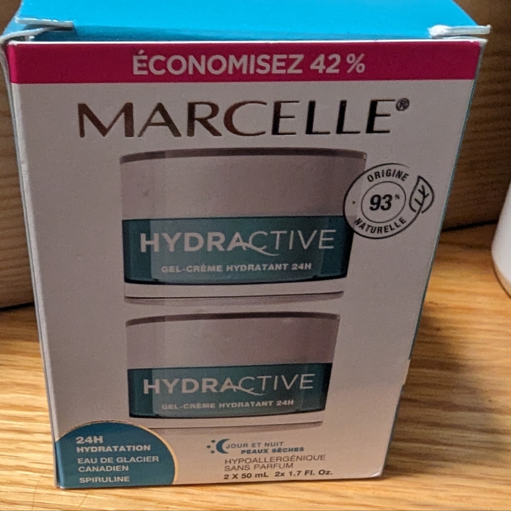 New 2 Marcelle cream 50ml hydractive
